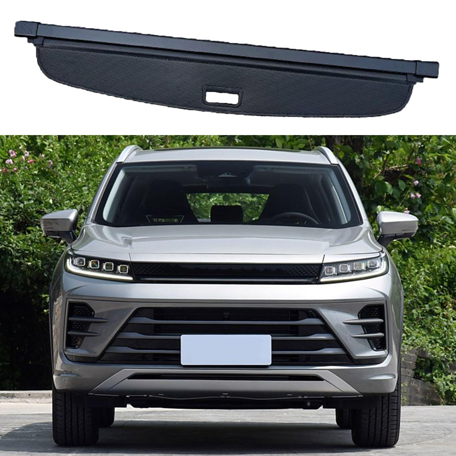 SXLGDW Car Retractable Rear Trunk Parcel Shelf,Compatible with Chery Exeed LX,Car parts