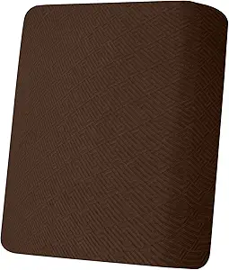 XINEAGE Couch Cushion Covers Seat Cushion Cover Thick Stretch Sofa Slipcovers 1 Piece Individual Couch Covers with Elastic Bottom(Single Seat Cushion/Backrest,Coffee)