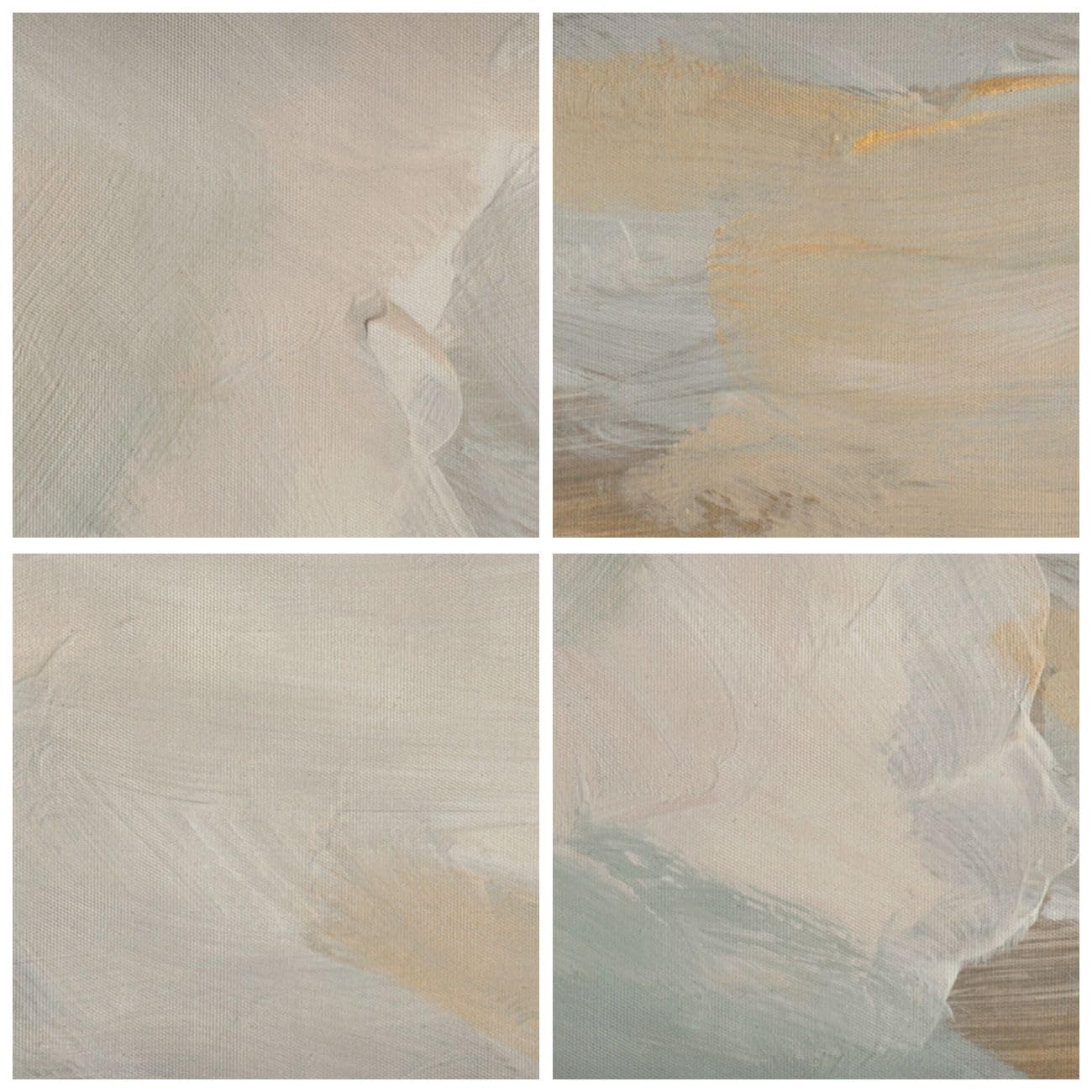 ARTTOR Cuadro Decorativo 70x100 cm Moderno Vertical Abstracto Pastel - 5762