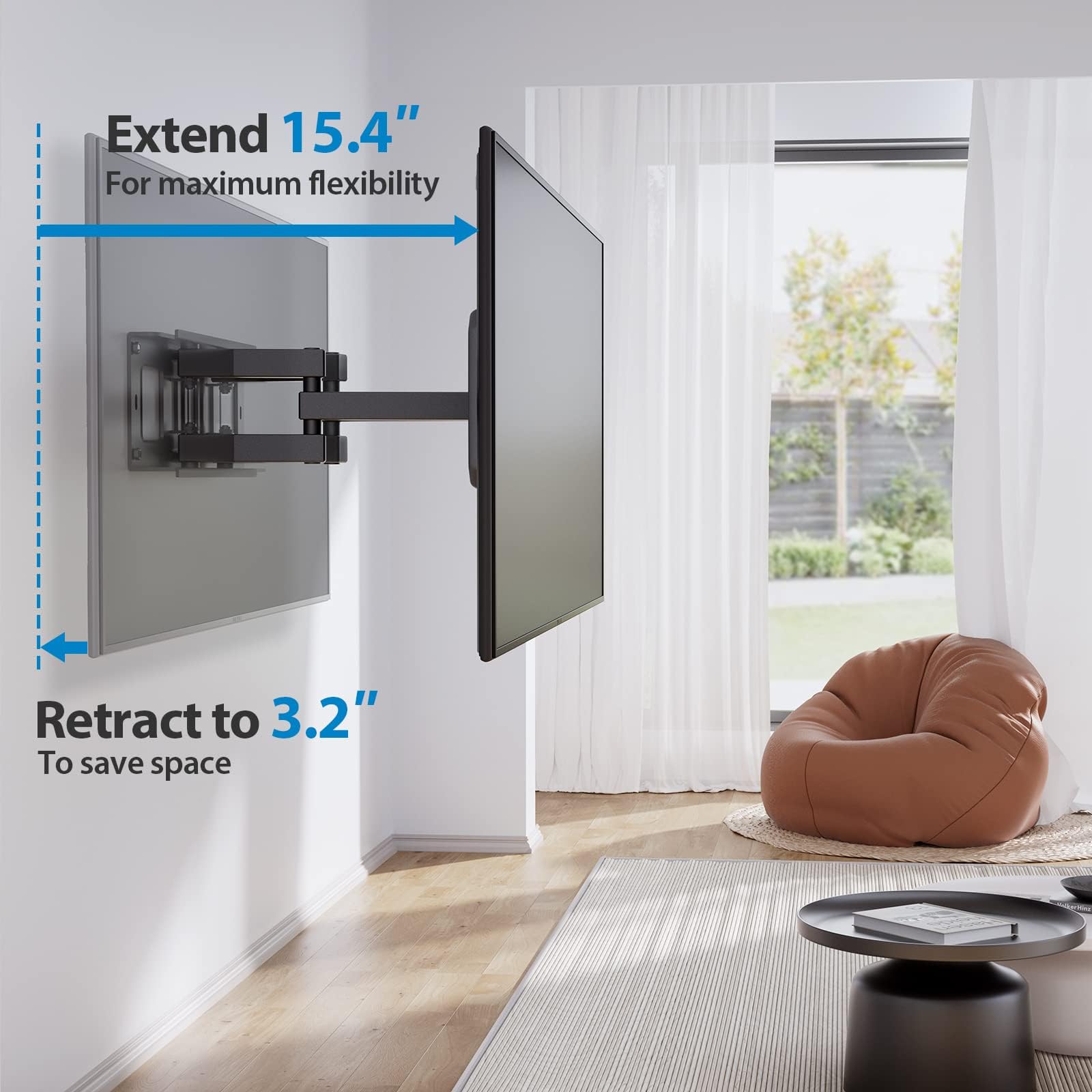 Pipishell Soporte de pared para TV PILF8