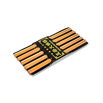 10 Pair Chopsticks Wooden Chopsticks for Kids Chopsticks Korean for Sushi, Noodles and Asian Food