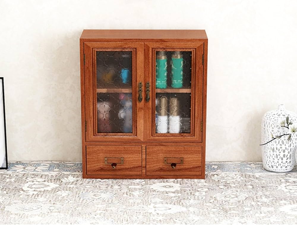 Amazon.co.jp: Cutdred 木箱 デスク上置き棚 デスク収納 アンティーク