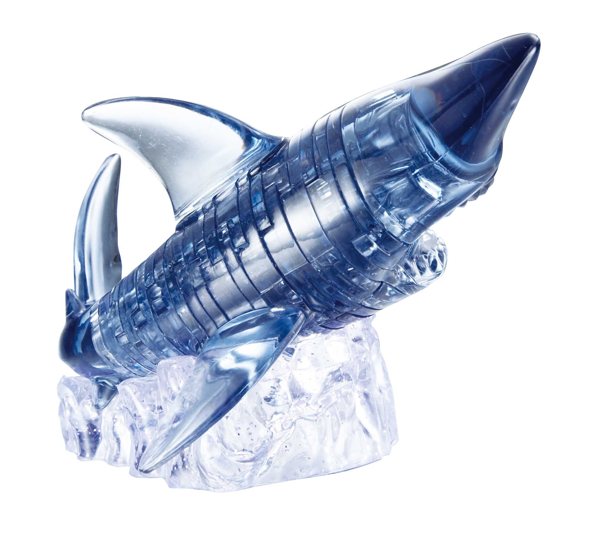 Amazon | 37ピース クリスタルパズル シャーク | 立体パズル | おもちゃ