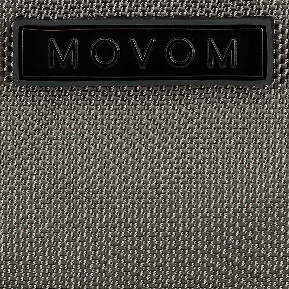 Movom Buster Borsa a tracolla Due scomparti Grigio 17x22x7,5 cm Poliestere con dettagli in pelle sintetica by Joumma Bags, grigio, Borsa a tracolla a due scomparti