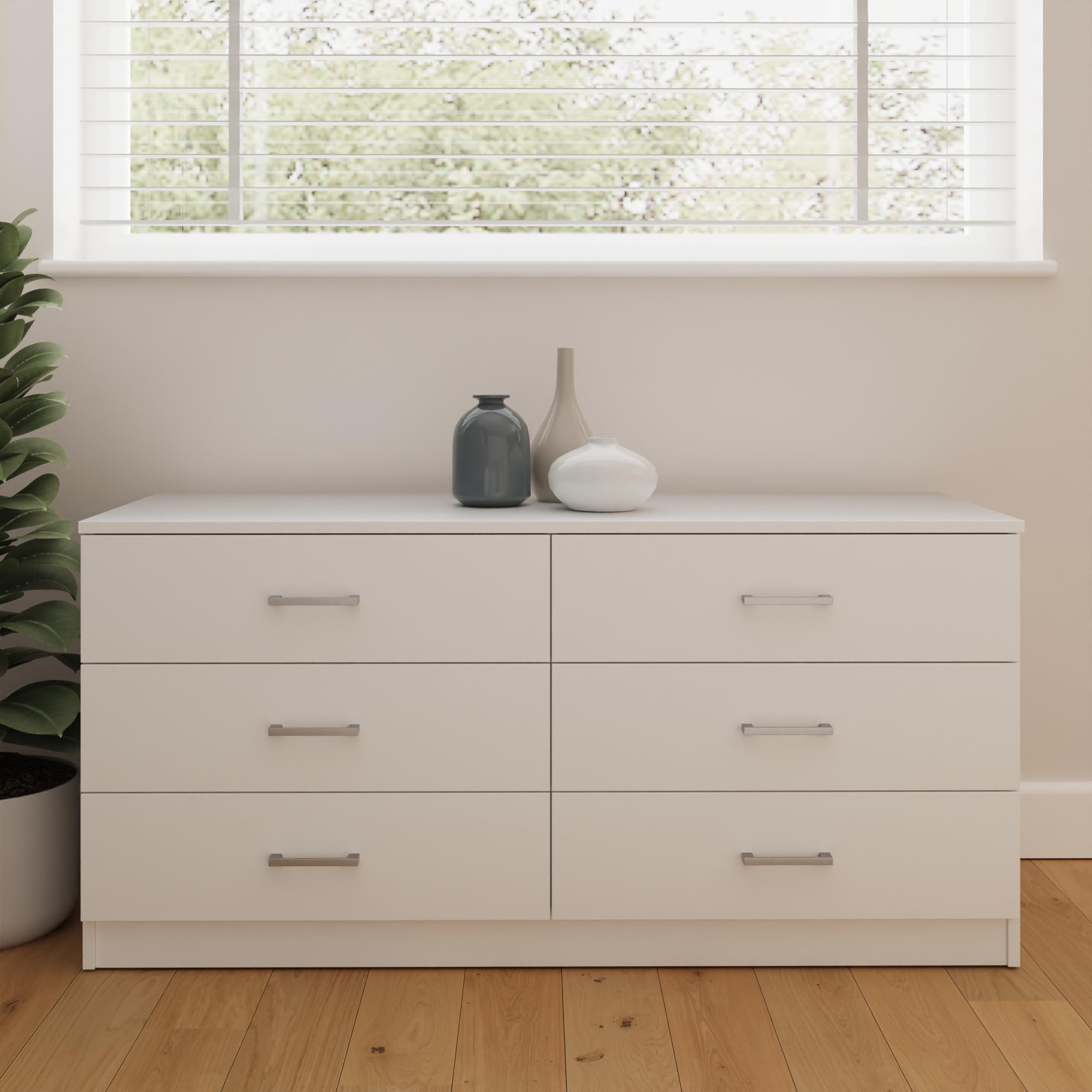 Bailey 3+3 Drawer Bedroom Chest from B&Q