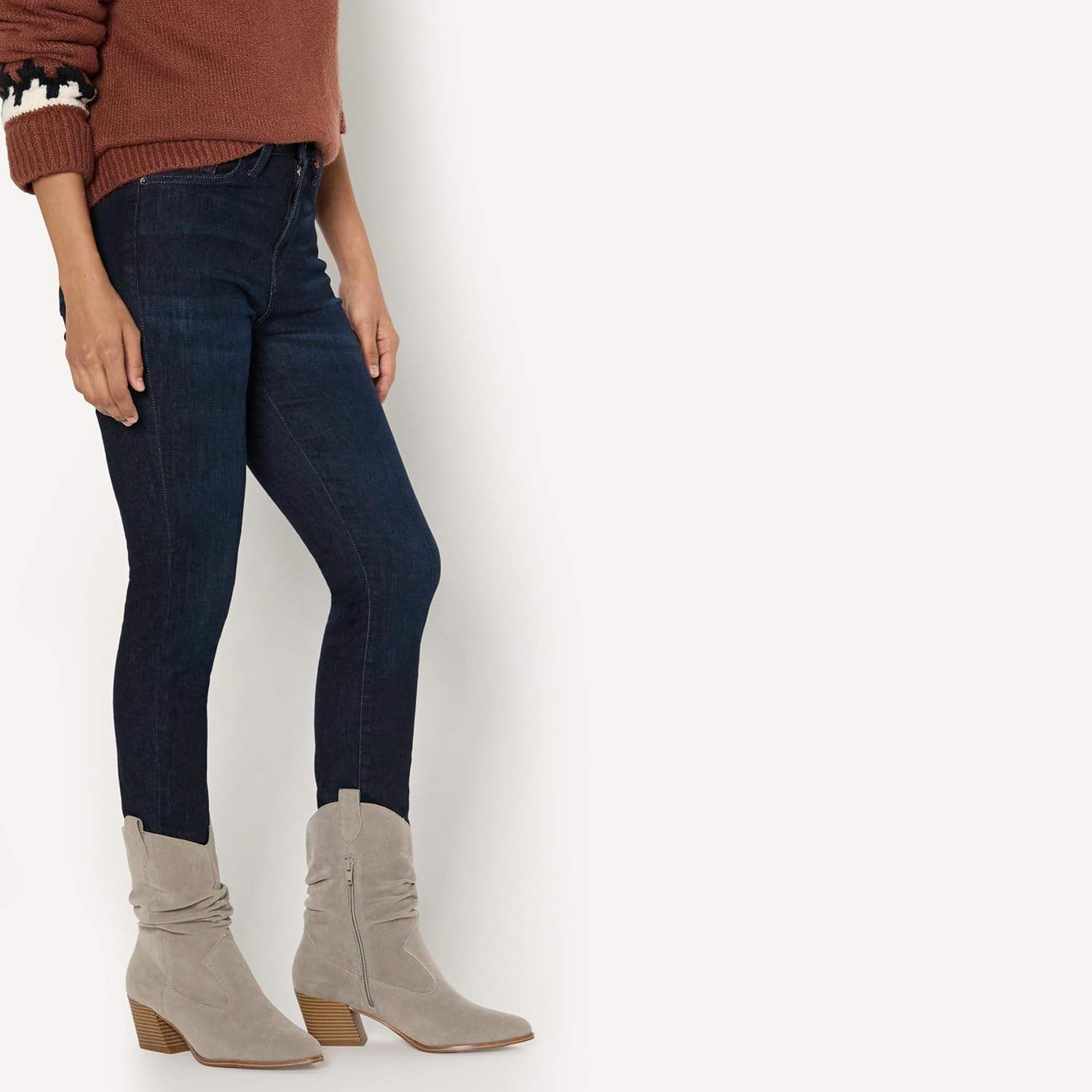 Amazon Essentials Women's Mid Calf Western Fashion Boots - Image 2