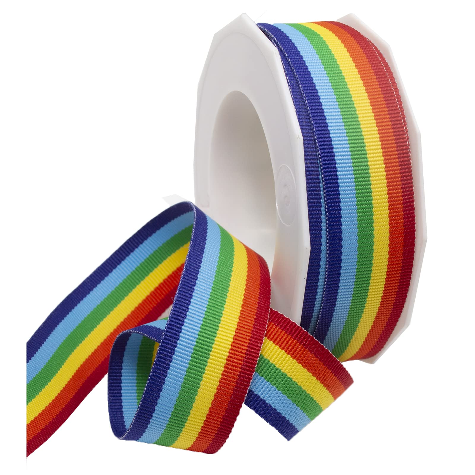 Ruban à rayures arc-en-ciel pour embellir des créations ternes sans effort