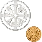 Runic Compass Vegvisir cookie cutter, 1 piece - Bakerlogy
