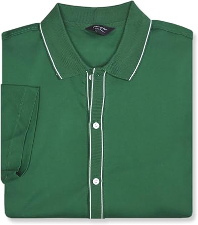 Banana Republic Mens 748788 Standard Fit Luxe Touch Cotton Button Down Polo Shirt,