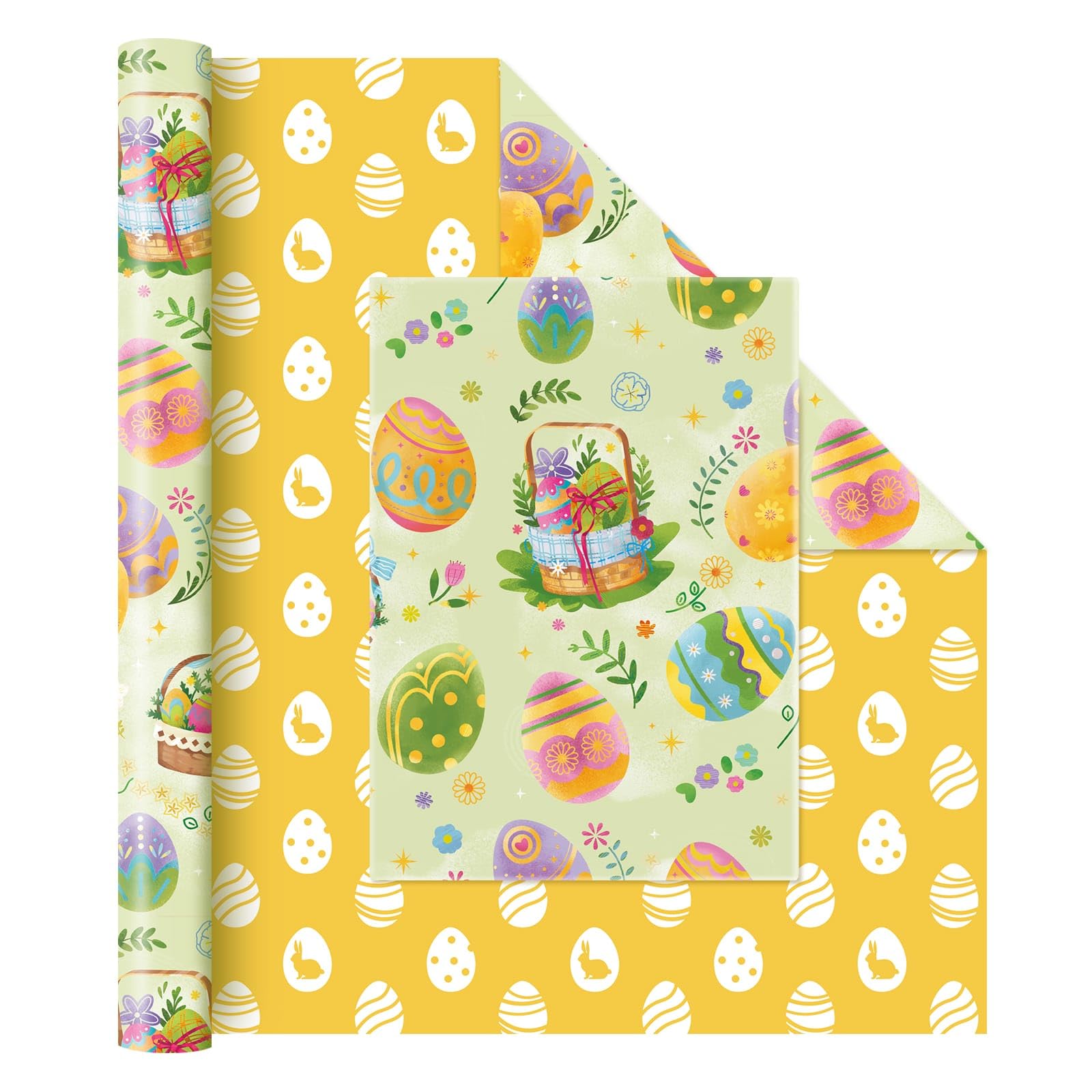 WERNNSAI Pink Floral Wrapping Paper - 1 Roll 43 cm x 10m Pink Flower Wrapping Paper Vintage Floral Gift Wrap for Women Girls Birthday Wrap Wedding Bridal Shower Gift Mothers Day — view 40