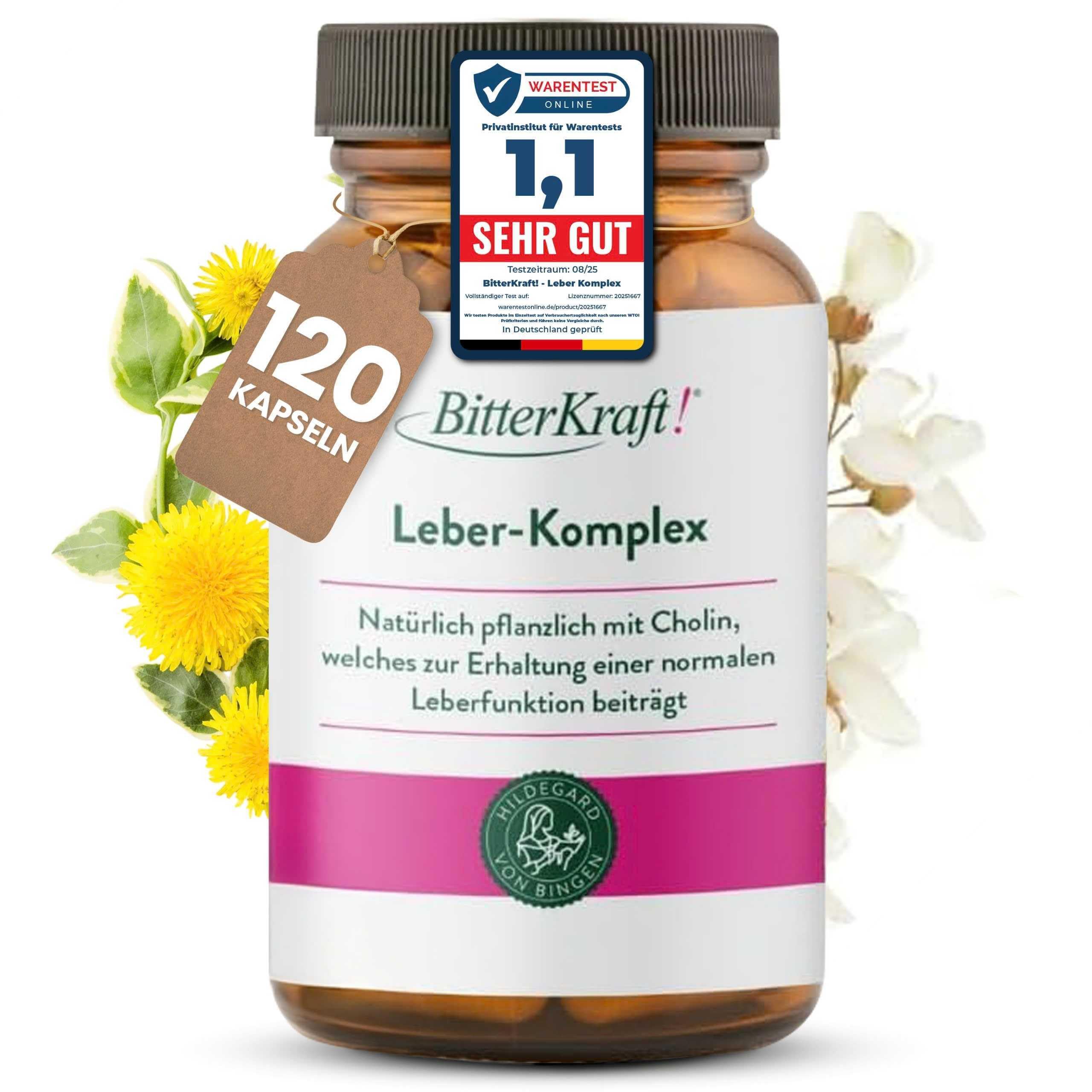 Bitterkraft! Leber-Komplex Kapseln Produktbeschreibung