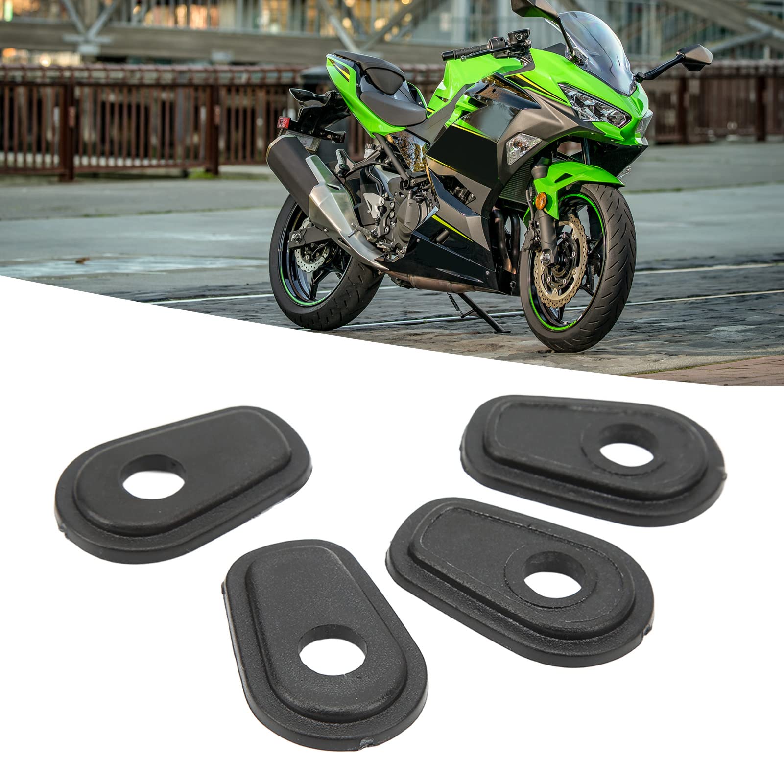 Kit Frecce Moto Daytona/Street Triple - Bianco, Plastica ABS, Per 2007-2016