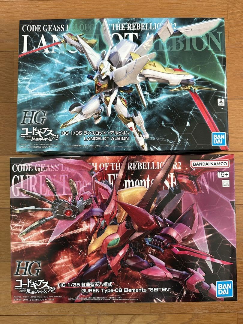 HG　ランスロットアルビオン　紅蓮聖天八極式 紅蓮聖天八極式 ランスロットアルビオン HG HG 紅蓮聖天八極式 レビュー