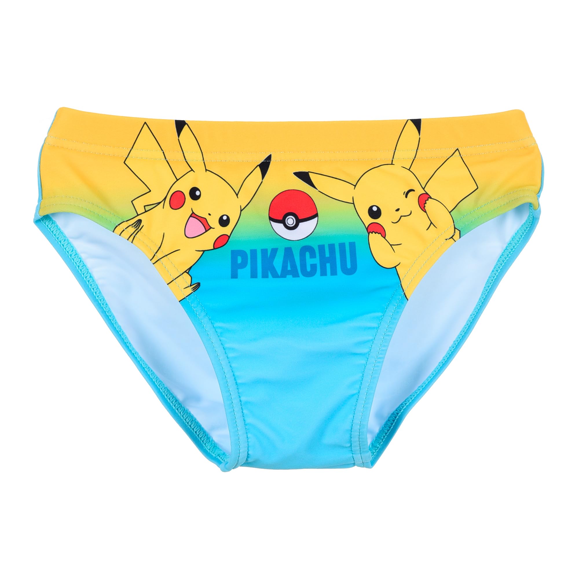Pokémon Costume Mare Bambino Boxer Slip Parigamba Ufficiale Pantaloncino Surf o Costume Piscina Elastico 4-10 Anni Estate Mare - 1