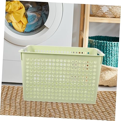 Miniatura 7 de Cesta de almacenamiento de plástico, cestas de plástico para almacenamiento de ropa, organizador de ahorro de espacio, organizador de artículos de