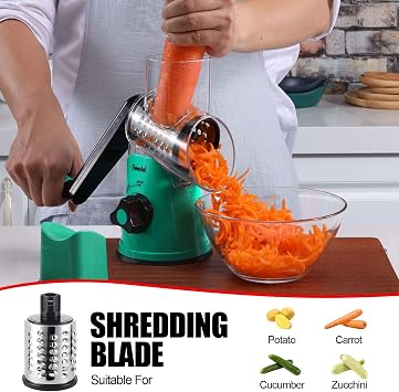 Cheese Grater and Mandoline Slicer Bundle