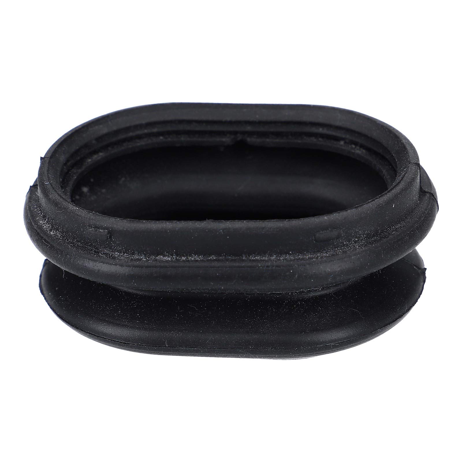 DL-pro Dichtung 55x35 mm für AEG Electrolux für Sprüharm oben Gummidichtung oval schwarz Spülmaschine Geschirrspüler 117204100/4 117204100 1172041004