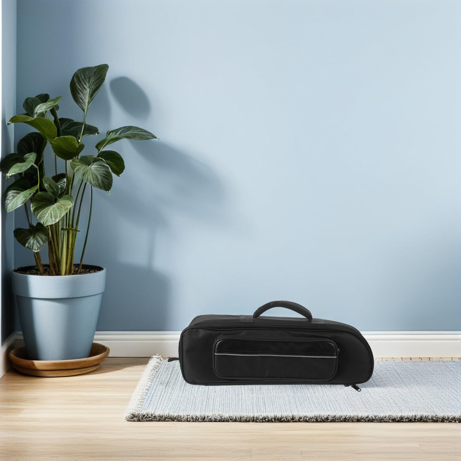 Borsa Morbida per Tromba Oxford Imbottita con Tracolla Regolabile Custodia Compatta e Resistente per Strumenti a Fiato Borsa da Viaggio per Studenti e Musicisti in Movimento