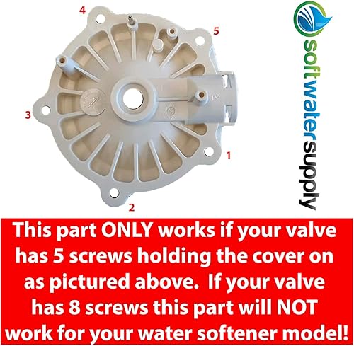 Miniatura 2 de 7345388 - Kit de ensamblaje de válvula de derivación para ablandador de agua con (2) adaptadores, (4) clips y (4) juntas tóricas