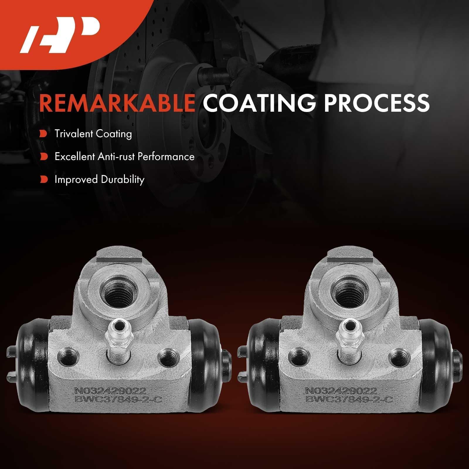 Amazon.com: A-Premium Rear Driver & Passenger Drum Brake Wheel