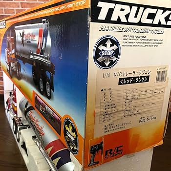 Amazon.co.jp: 車体長120cm弱 1/14スケール トラック トレーラー