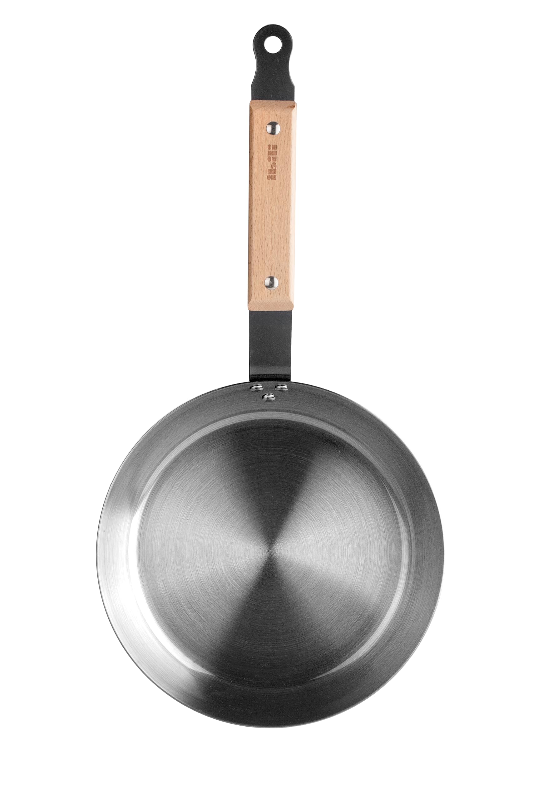 IBILI - Sartén Karbonsteel 24 Cm, Acero al Carbono, Apta para Inducción, Retencion de calor, Duradera y resistente, sin antiadherente, Ecológica — view 4