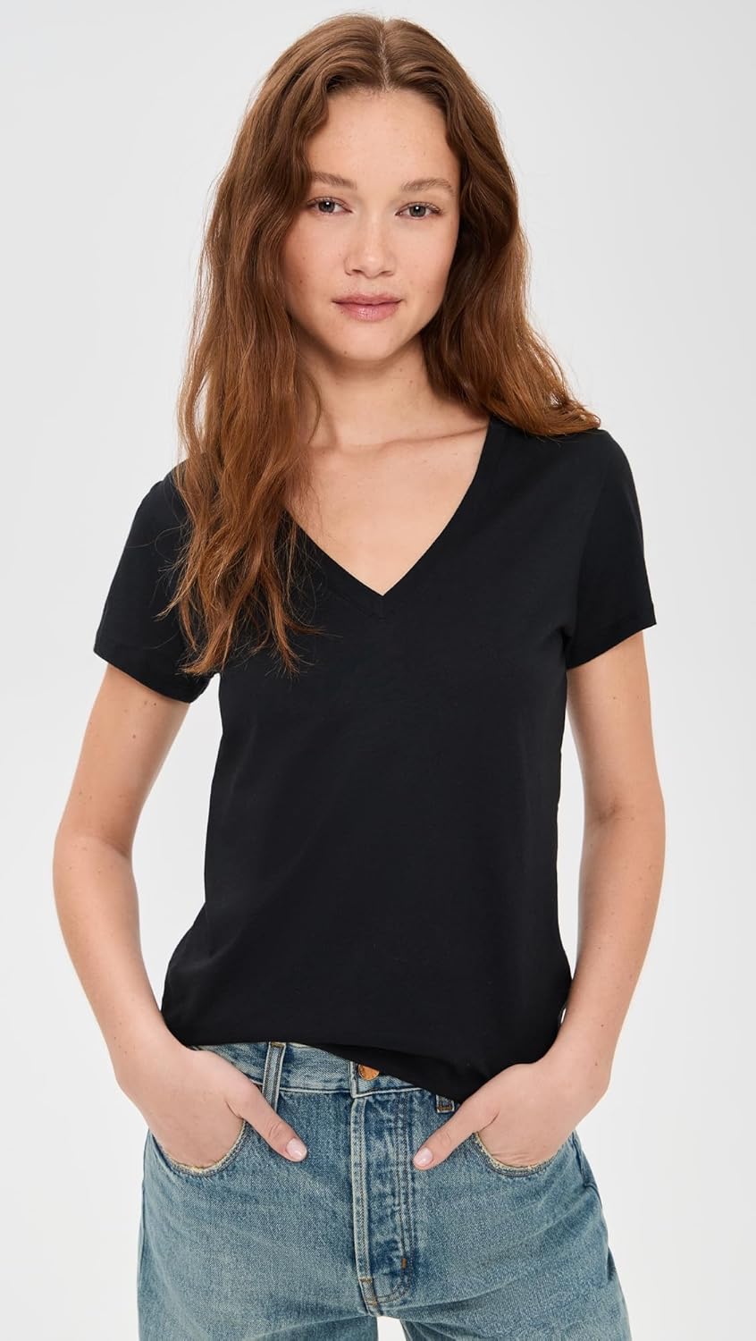 Vince Women's Essential V Neck Tee - Image 2