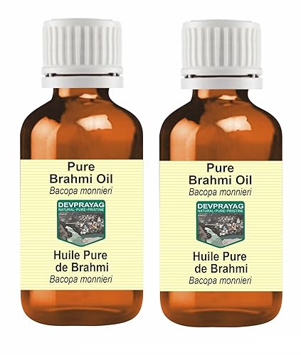 Miniatura 6 de DEVPRAYAG Aceite de Brahmi puro (Bacopa monnieri) de grado terapéutico natural, 3.4fl oz (3.38 oz)