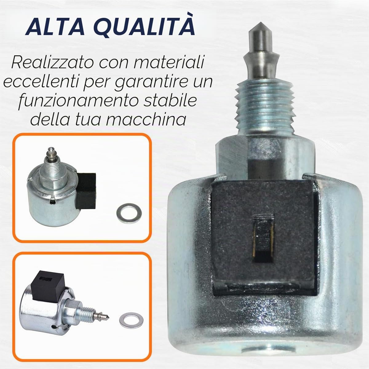 ZAMDOE Solenoide di intercettazione carburante 846639 per Briggs & Stratton motore 356777 21R702 21R706 21R707 21R772 21R777 295777 305772 305777 31A507 Motore Prato Giardino Motore dell'attrezzatura