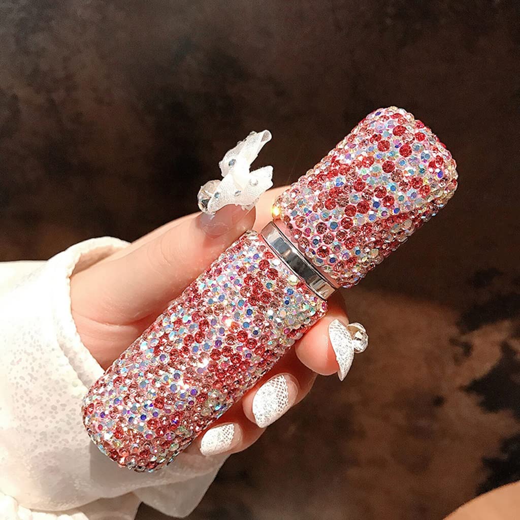 Bottiglie di profumo, bottiglie di profumo vintage Flacone di profumo spray con strass, flaconi spray in vetro da 25 ml, flacone di profumo da viaggio, mini flacone di atomizzatore di profumo ricarica