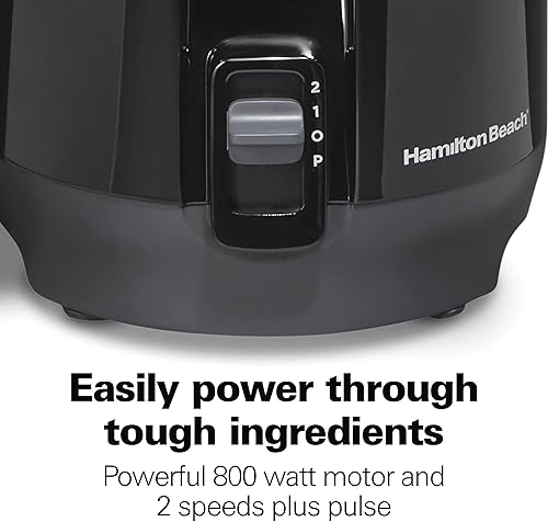 Miniatura 5 de Hamilton Beach Juice & Blend - Máquina exprimidora 2 en 1 y licuadora de 20 onzas, canal de alimentación grande de boca grande de 3 pulgadas para