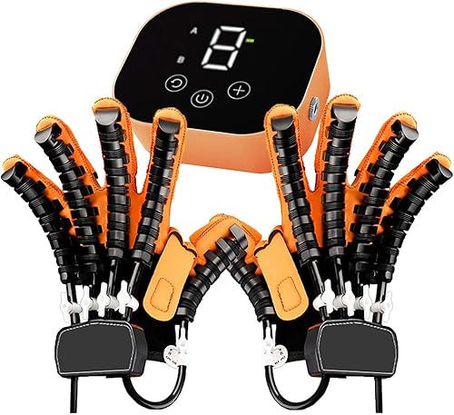 Guante robot de rehabilitación, entrenador de rehabilitación de función de dedos y manos, equipo de recuperación de manos para pacientes con