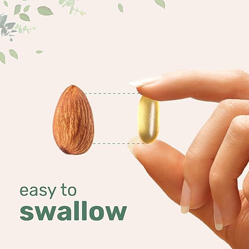 Miniatura 6 de Micro Ingredients Supreme Omega-3 Aceite de pescado con EPA y DHA ultra altos, cápsulas blandas sin eructos  rTG Omega-3 con vitamina D3  Agua fría