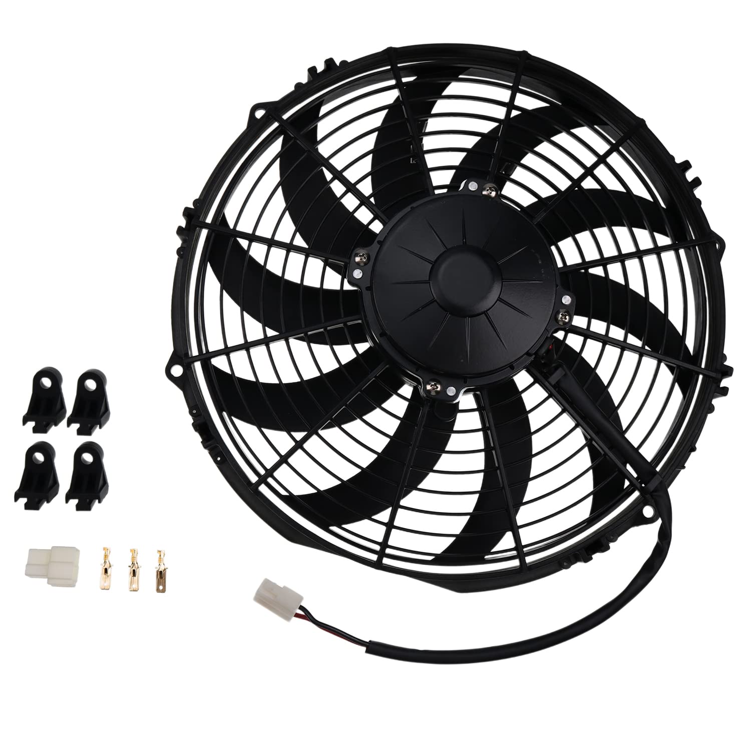 SPAL 電動ファン 12インチ VA10-AP50/C-25A 12V 引込式 Amazon.com: 12V Compatible with Spal 30101504 12