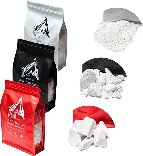 Miniatura 3 de Crux Technology - Tiza deportiva para escalada en roca 100% carbonato de magnesio