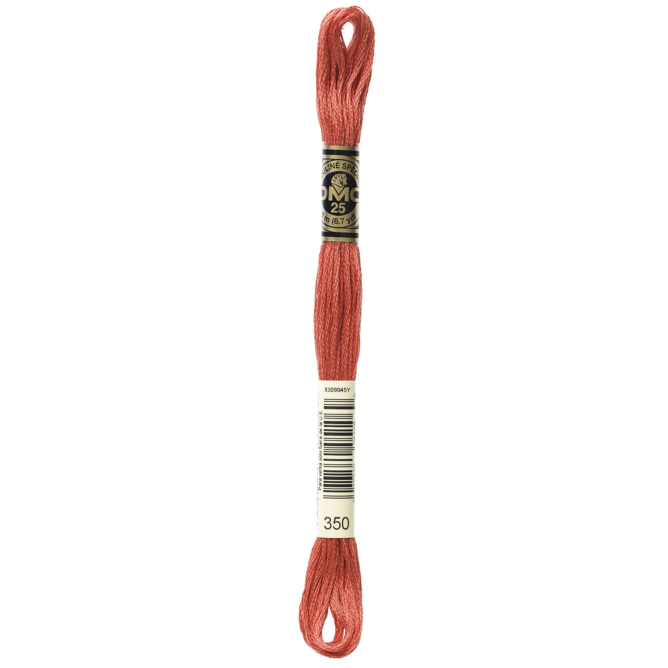 DMC 6-Strand Embroidery Cotton Floss, Medium Coral