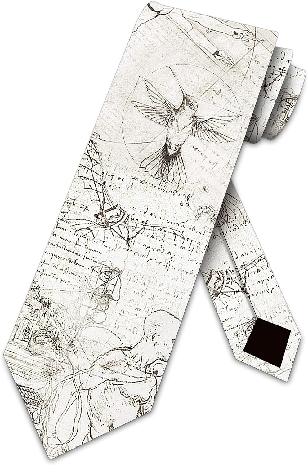 BHHJKK Art Ties Mens Da Vinci Necktie Novelty Tie
