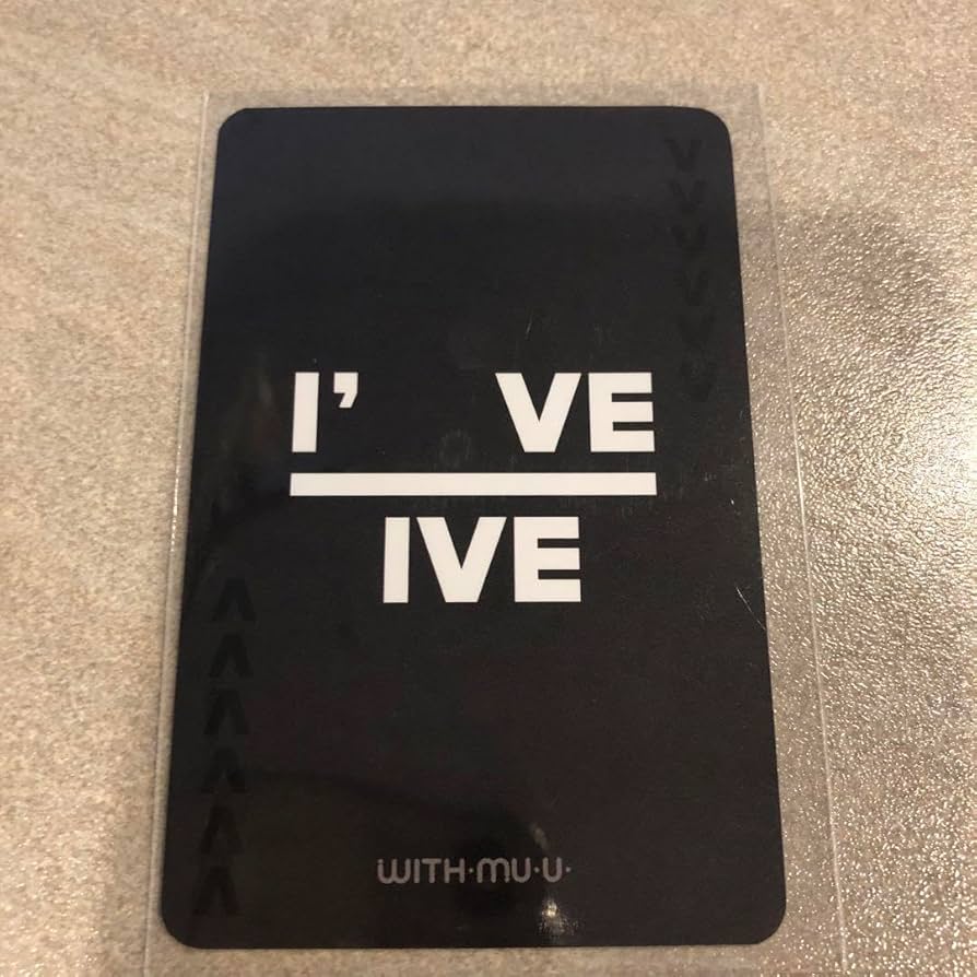 IVE コンプリート❣️ 『I've IVE』 withmuuヨントントレカ❣️ IVE コンプリート❣️ 『I've IVE』 withmuuヨントントレカ