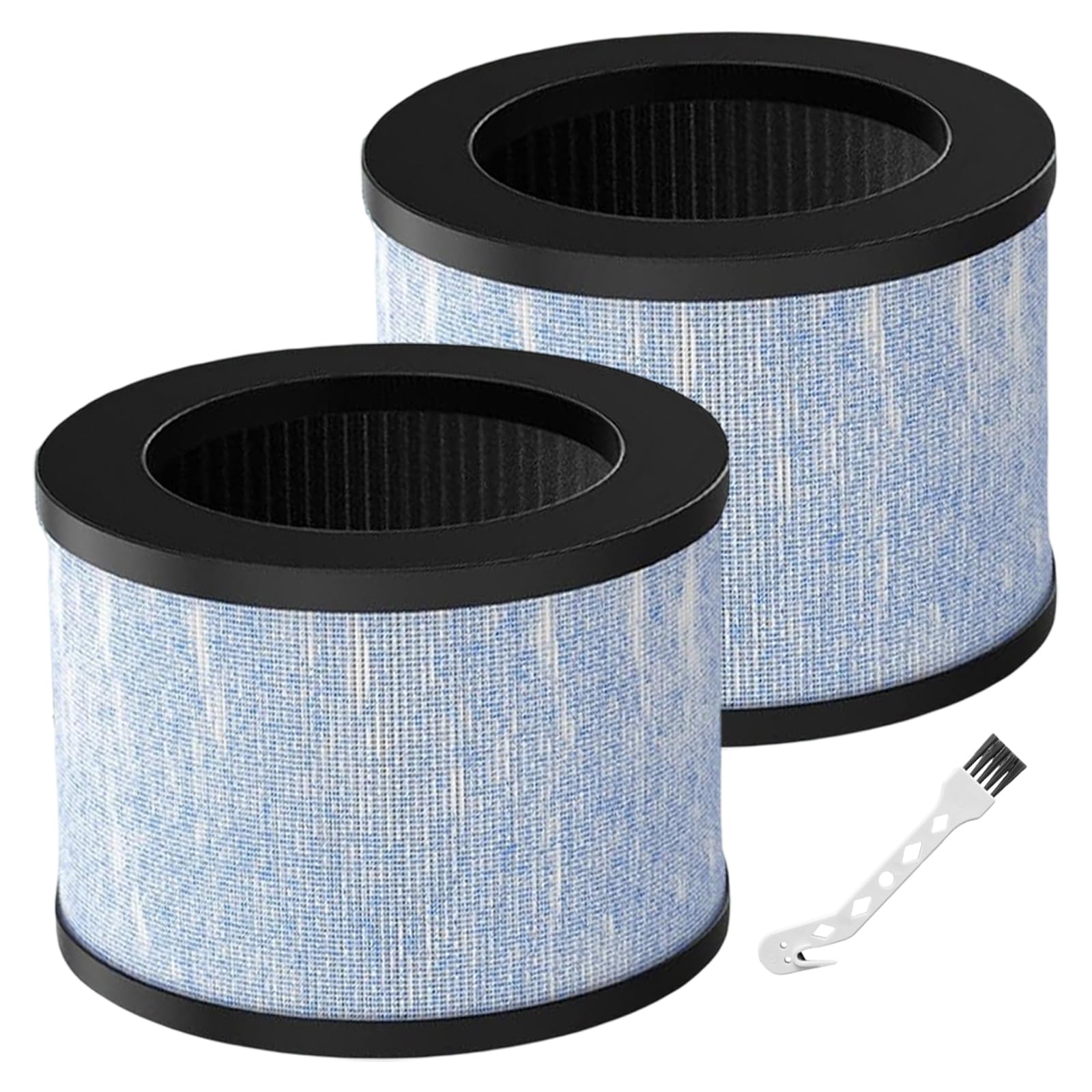 DH-JH12 Replacement Filter Compatible with AROEVE DH-JH12 & DH-JH01A Air Purifier 4-in-1 H13 True HEPA & Activated Carbon Air Filter, 2 Pack