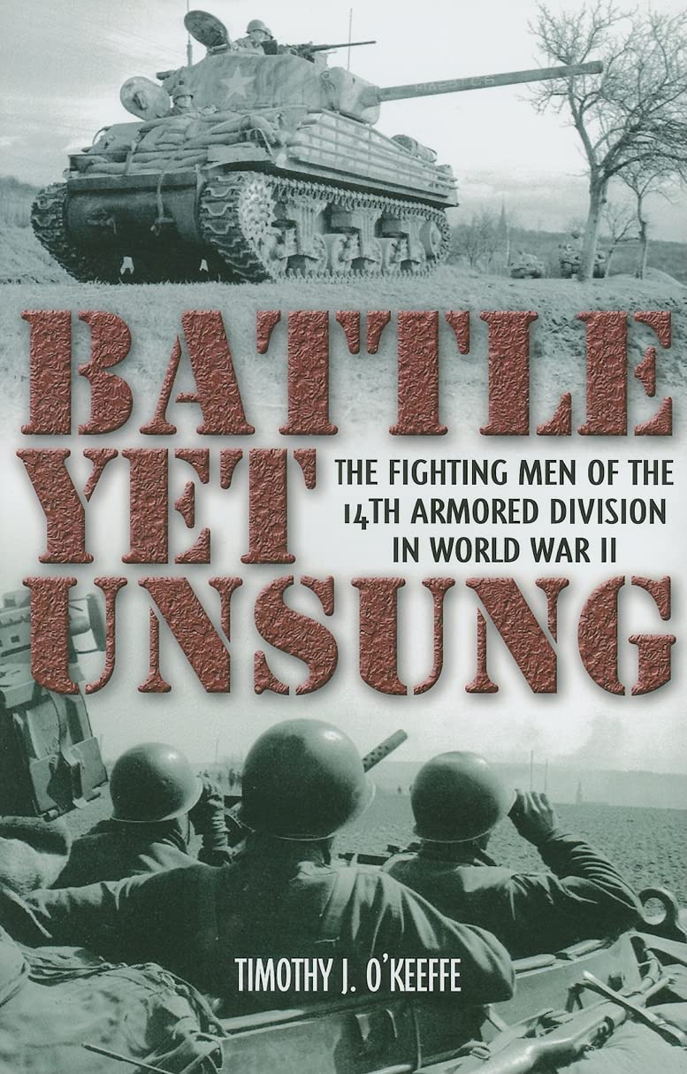 14th Armored Division WWII : livre Battle Yet Unsung sur les soldats américains