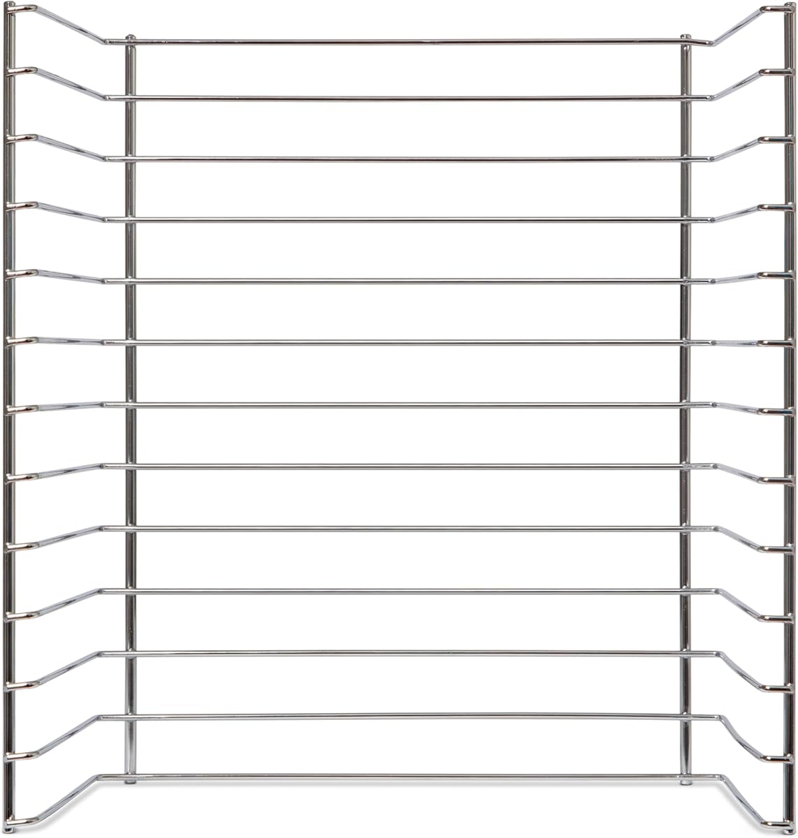 Melissa & Doug Multi-Fit Metal Wire Puzzle Rack 12 inches wide and 0.75 inches deep