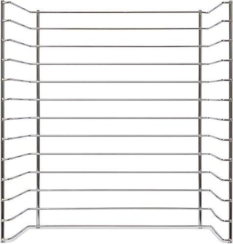 Vista 10 de Rejilla de alambre para almacenamiento de rompecabezas Melissa & Doug, capacidad para hasta 12 rompecabezas.