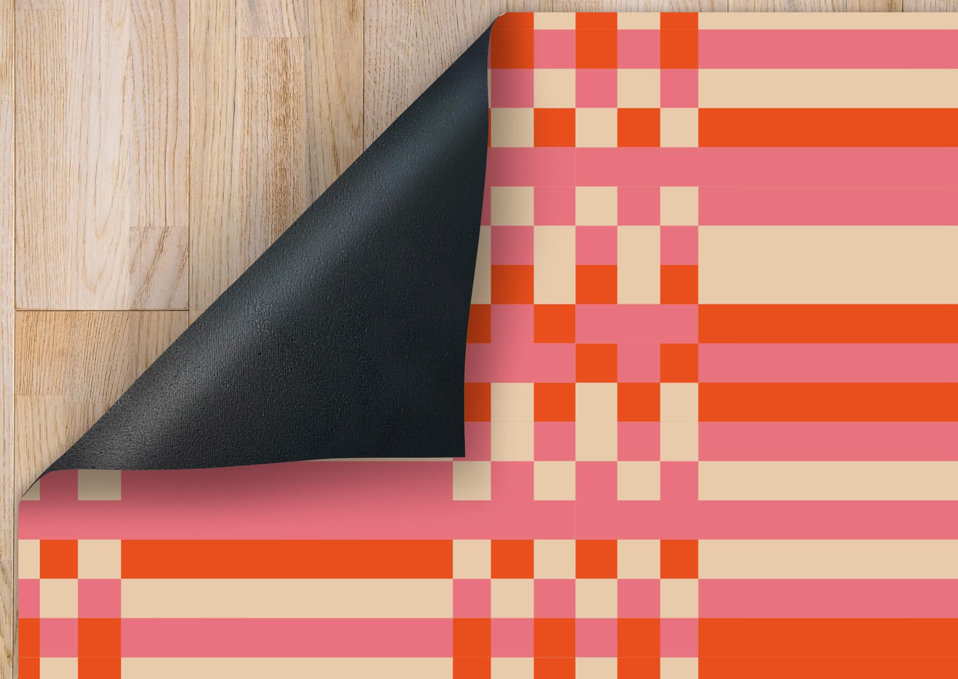Tapis Vinyle du Sol Cuisine Salon - Différentes Tailles - (Grille 80x120 cm)