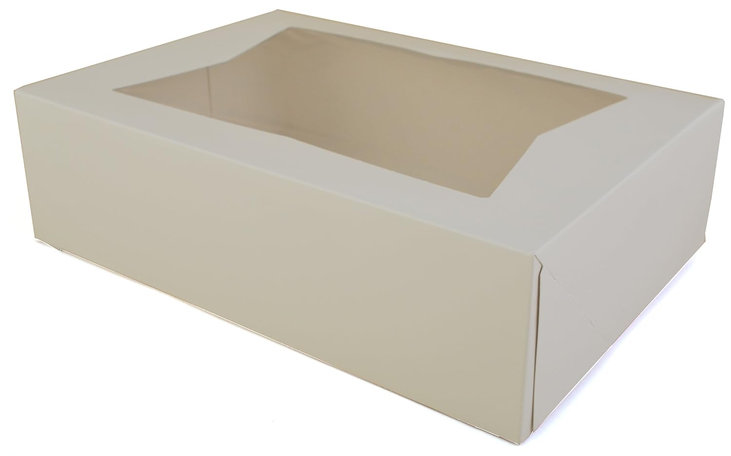 Creative Product Southern Champion Tray 23093 Paperboard White Lock Corner Window Bakery Box, 14 Length x 10 Width x 4 Height (Case of 100) Exclusive Discount 70% Price Southern Champion Tray 23093 Paperboard White Lock Corner Window Bakery Box, 14 Length x 10 Width x 4 Height (Case of 100)