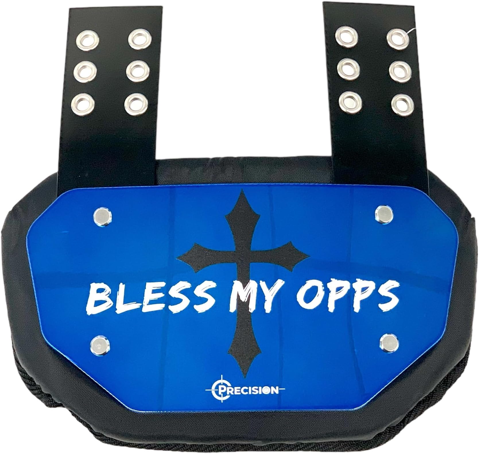 Precision Back Plate - Rear Protector Lower Back Pads for Football Players, **Adults / Big Teen Size**