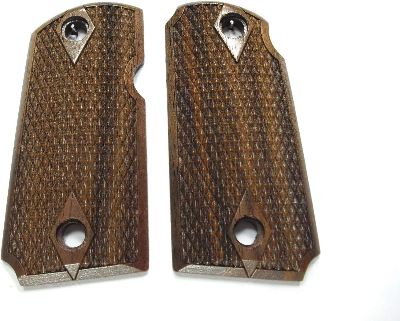 Walnut Double Diamond Kimber Micro 9 Grips
