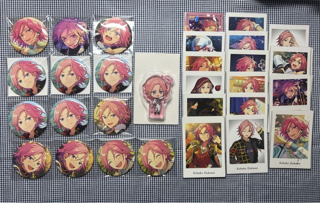 あんスタ 桜河こはく 缶バッジ