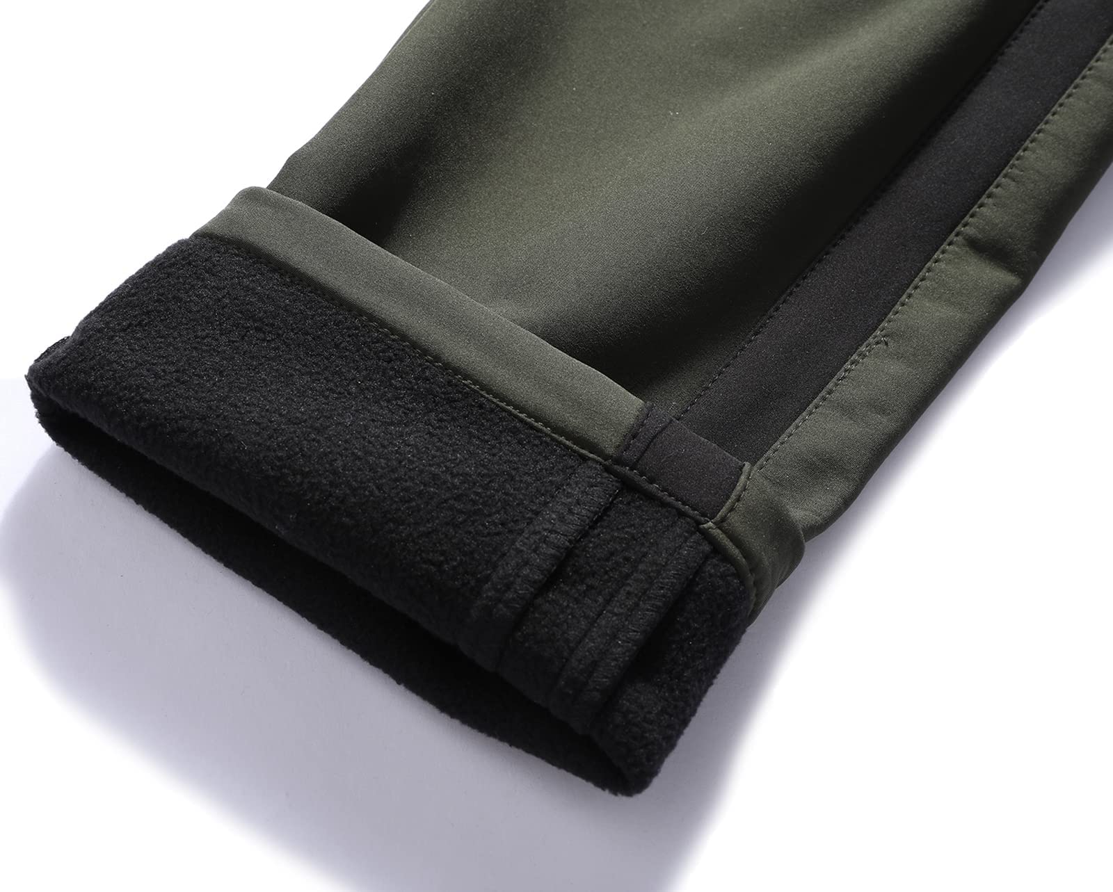 BenBoy Pantaloni Trekking Uomo Invernali Impermeabile Pantaloni da Sci Neve Arrampicata Escursionismo Caldo Pantaloni Softshell Outdoor