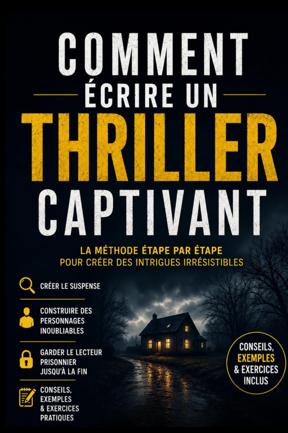 Comment écrire un thriller captivant: La méthode étape par étape pour créer du suspense, des personnages inoubliables et des intrigues addictives