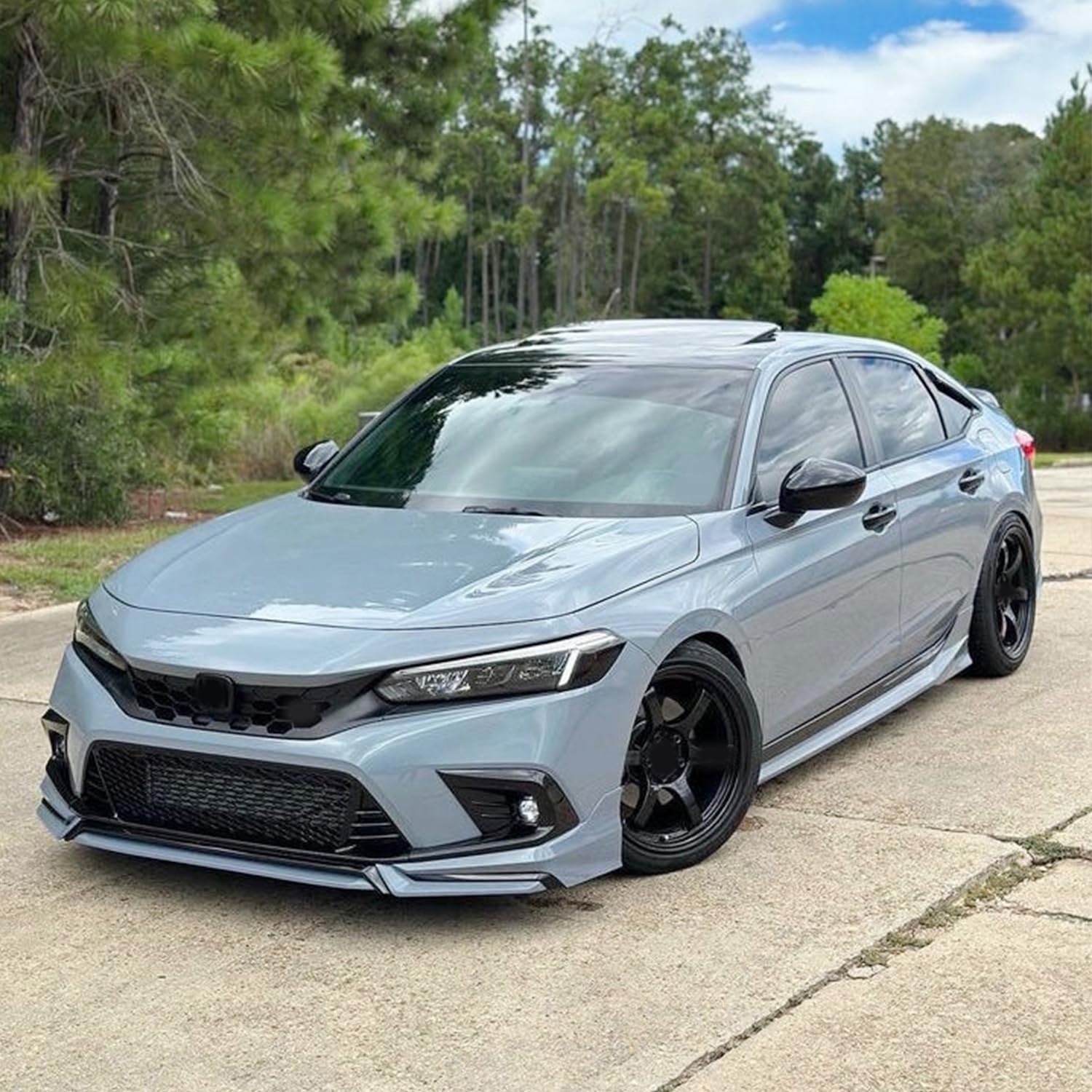 Amazon | フロントリップ 2022-2024 Civic Yofer Style